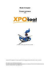 Xpotool 51975 Mode D'emploi