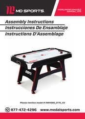 MD SPORTS AWH060 017E Instructions D'assemblage