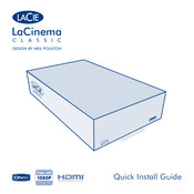 LaCie LaCinema Classic Guide D'installation Rapide