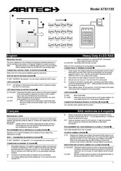 Aritech ATS1155 Instructions D'installation