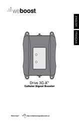 weBoost Drive 3G-X Manuel