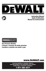 DeWalt PressuReady 3400 PSI Guide D'utilisation