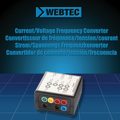 WEBTEC SR-VADC-710 Manuel D'utilisation