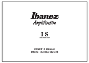 Ibanez IS412CA Mode D'emploi