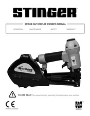 Stinger CS150B Mode D'emploi