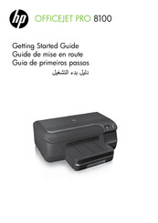 HP Officejet Pro 8100 Guide De Mise En Route