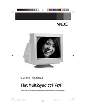 NEC Flat MultiSync 97F Mode D'emploi