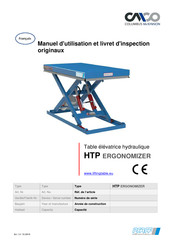 Pfaff CMCO HTP ERGONOMIZER Manuel D'utilisation