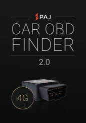 PAJ GPS CAR OBD Finder 4G 2.0 Mode D'emploi