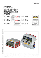 Leuze BCL 601i Mode D'emploi