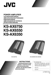 JVC KS-AX6350 Manuel D'instructions