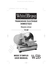 White&Brown TR 509 Mode D'emploi