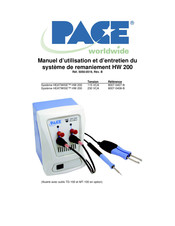 Pace 8007-0408-B Manuel D'utilisation Et D'entretien