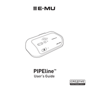 E-Mu CREATIVE PROFESSIONAL PIPEline Mode D'emploi