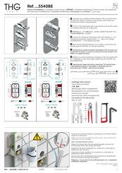 THG PARIS 5540BE Serie Notice D'installation