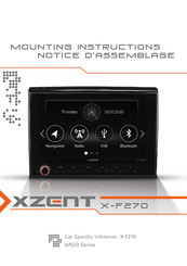 Xzent X-F270 Notice D'assemblage