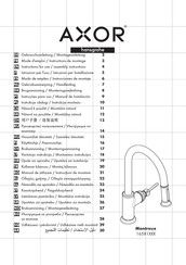 Hansgrohe AXOR Montreux 16581 Serie Mode D'emploi / Instructions De Montage