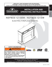 Napoleon NEFM29-1215BW Instructions D'installation Et D'utilisation