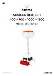 Airstar SIROCCO REDTECH 1300 Mode D'emploi