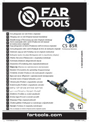 Far Tools CS 85R Notice Originale