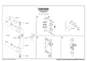 Grohe COSMOPOLITAN SQUARE 19 924 Mode D'emploi