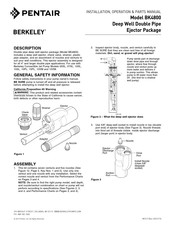 Pentair BERKELEY BK4800 Manuel