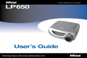 InFocus LP 650 Guide D'utilisation