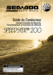 Sea-doo BRP SPEEDSTER 200 Guide Du Conducteur