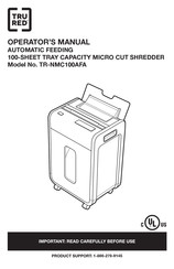 TRU RED TR-NMC100AFA Manuel D'utilisation