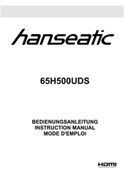 Hanseatic 65H500UDS Mode D'emploi