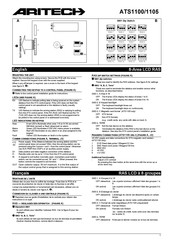 Aritech ATS1100 Instructions D'installation