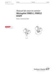 Endress+Hauser Micropilot FMR52 Manuel De Mise En Service