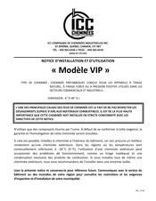 ICC VIP Notice D'installation Et D'utilisation