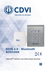 CDVI KCIN 4.0 Manuel