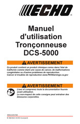 Echo DCS-5000 Manuel D'utilisation
