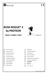 PROTEOR RUSH ROGUE 2 Notice D'utilisation