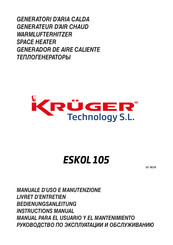 Krüger Technology ESKOL 65 Livret D'entretien
