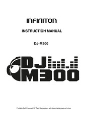 Infiniton DJ-M300 Mode D'emploi