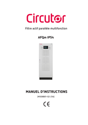 Circutor AFQm-4WF-210C-550 Manuel D'instructions