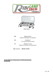Ribimex RibiLand Tech PRF350 Manuel D'instructions Et D'utilisation