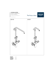 Grohe EUPHORIA SYSTEM 26 421 Mode D'emploi