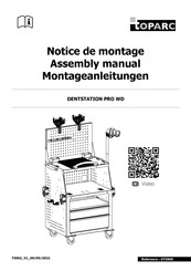 Toparc DENTSTATION PRO WD Notice De Montage