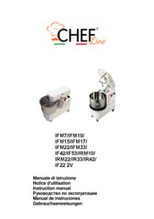 ChefLine IFM7 Notice D'utilisation