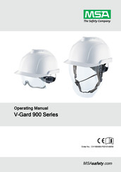 MSA V-Gard 900 Série Manuel D'utilisation