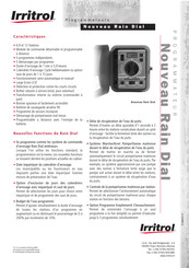 Irritrol RD600-IN-LT Mode D'emploi