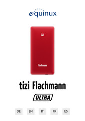 Tizi Flachmann ULTRA Mode D'emploi
