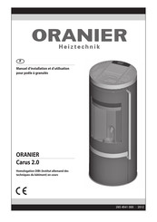 Oranier Carus 2.0 Manuel D'installation Et D'utilisation