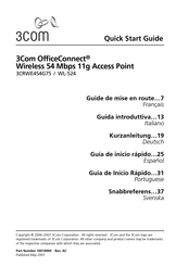 3com OfficeConnect WL-524 Guide De Mise En Route
