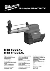 Milwaukee M18 FPDDEXL Notice Originale
