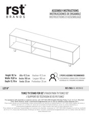 rst brands SL-MCON-16 Instructions D'assemblage